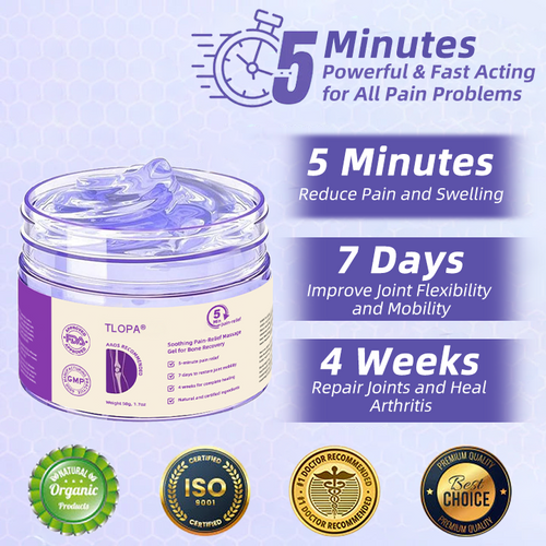 Official Store: TLOPA® Shark Cartilage Pain Relief Bone Recovery Gel 🔥Limited time offer, enjoy 30% off the second item again