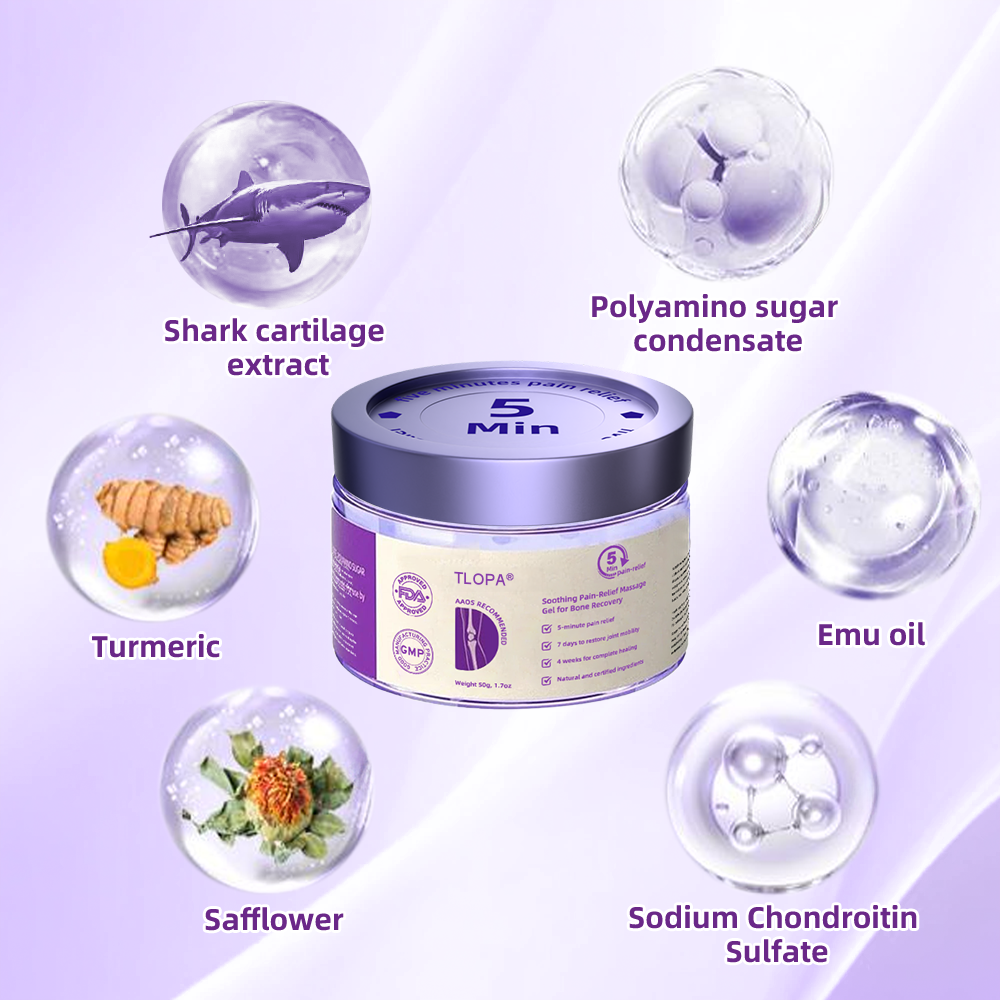 Official Store: TLOPA® Shark Cartilage Pain Relief Bone Recovery Gel 🔥Limited time offer, enjoy 30% off the second item again